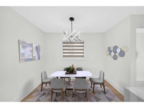 9819 2 Street Se, Calgary, AB - Indoor Photo Showing Dining Room