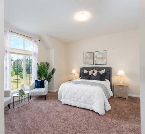 76 Mahogany Manor Se, Calgary, AB - Indoor Photo Showing Bedroom