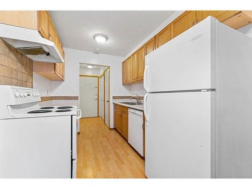 10-3519 49 Street Nw, Calgary, AB - Indoor Photo Showing Kitchen With Double Sink