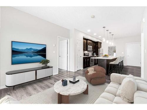 330-20 Seton Park Se, Calgary, AB - Indoor Photo Showing Living Room