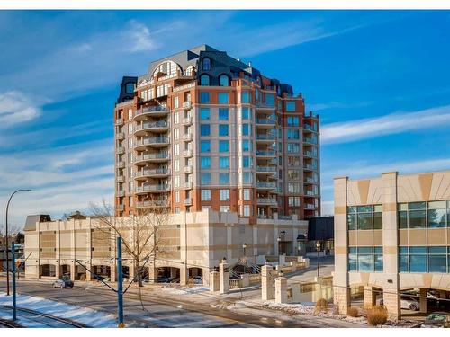 404-1726 14 Avenue Nw, Calgary, AB - Outdoor With Balcony With Facade