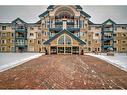 308-7239 Sierra Morena Boulevard Sw, Calgary, AB  - Outdoor With Balcony With Facade 