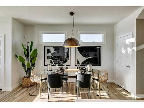 644 Buffaloberry Manor Se, Calgary, AB - Indoor Photo Showing Dining Room