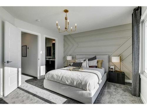 644 Buffaloberry Manor Se, Calgary, AB - Indoor Photo Showing Bedroom