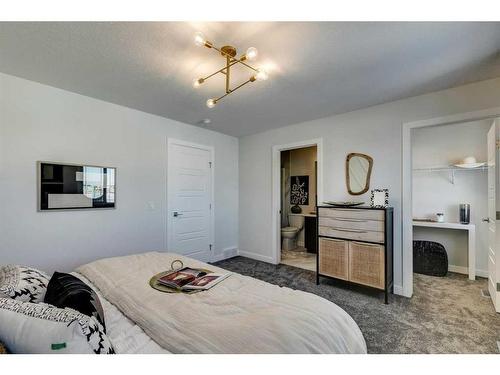 644 Buffaloberry Manor Se, Calgary, AB - Indoor Photo Showing Bedroom