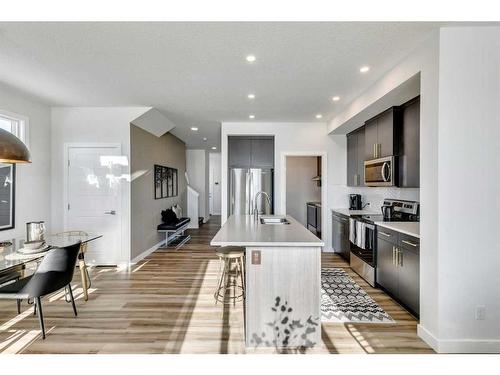 644 Buffaloberry Manor Se, Calgary, AB - Indoor Photo Showing Kitchen