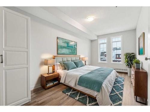 306-1000 15 Avenue Sw, Calgary, AB - Indoor Photo Showing Bedroom