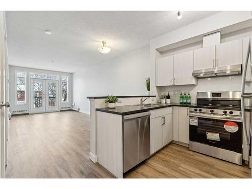 306-1000 15 Avenue Sw, Calgary, AB - Indoor Photo Showing Kitchen