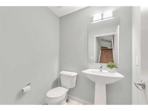 214 Copperpond Row Se, Calgary, AB - Indoor Photo Showing Bathroom