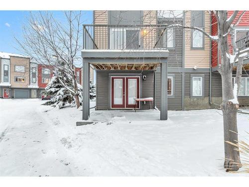 214 Copperpond Row Se, Calgary, AB - Outdoor With Balcony With Facade