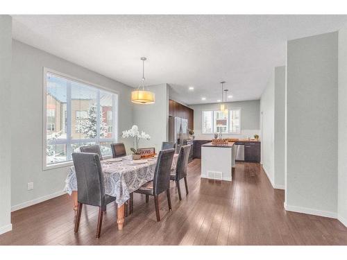 214 Copperpond Row Se, Calgary, AB - Indoor Photo Showing Dining Room