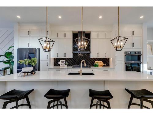 1420 41 Street Sw, Calgary, AB - Indoor Photo Showing Kitchen With Upgraded Kitchen