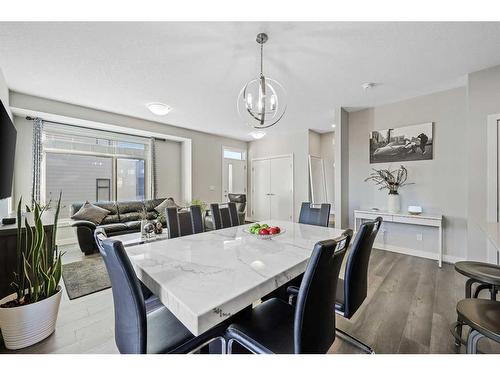 510 Sage Meadows Gardens Nw, Calgary, AB - Indoor Photo Showing Dining Room