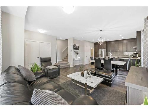 510 Sage Meadows Gardens Nw, Calgary, AB - Indoor Photo Showing Living Room