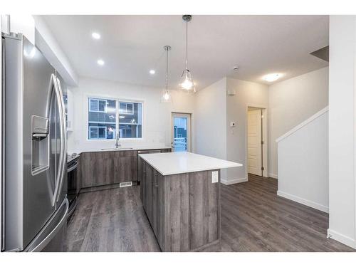 418-137 Red Embers Link Ne, Calgary, AB - Indoor Photo Showing Kitchen With Upgraded Kitchen