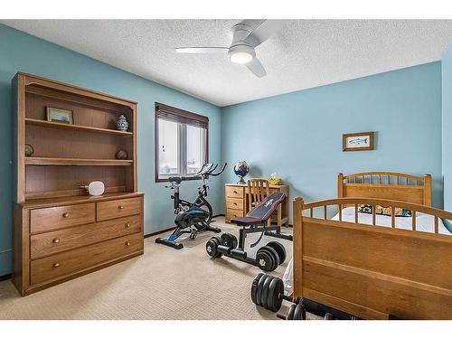 89 Hawkside Road Nw, Calgary, AB - Indoor Photo Showing Gym Room