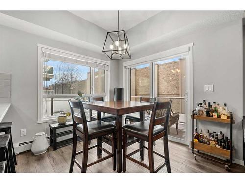 102-360 Harvest Hills Common Ne, Calgary, AB - Indoor Photo Showing Dining Room