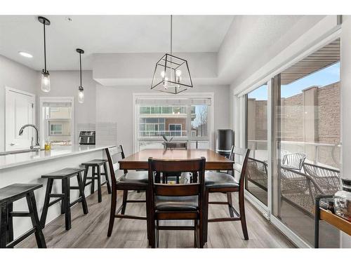 102-360 Harvest Hills Common Ne, Calgary, AB - Indoor Photo Showing Dining Room