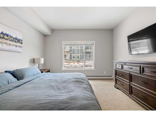 102-360 Harvest Hills Common Ne, Calgary, AB - Indoor Photo Showing Bedroom