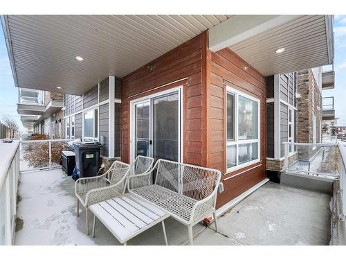 102-360 Harvest Hills Common Ne, Calgary, AB - Outdoor With Deck Patio Veranda With Exterior