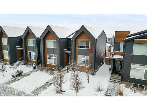 221 Seton Circle Se, Calgary, AB - Outdoor With Facade