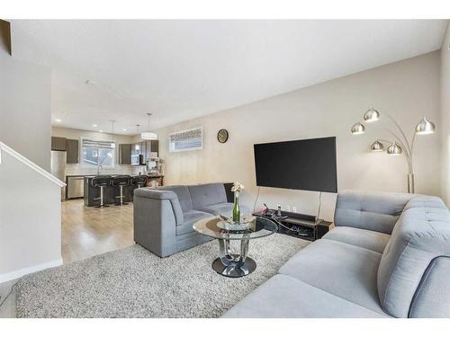 221 Seton Circle Se, Calgary, AB - Indoor Photo Showing Living Room