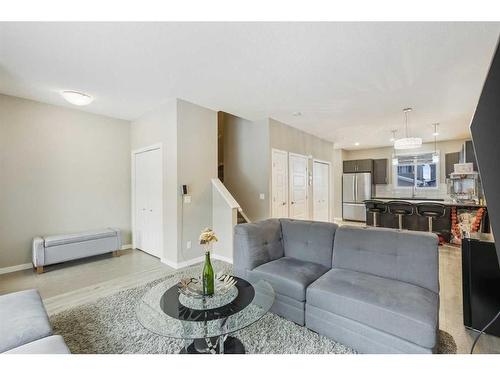 221 Seton Circle Se, Calgary, AB - Indoor Photo Showing Living Room