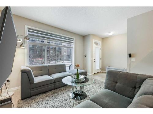 221 Seton Circle Se, Calgary, AB - Indoor Photo Showing Living Room