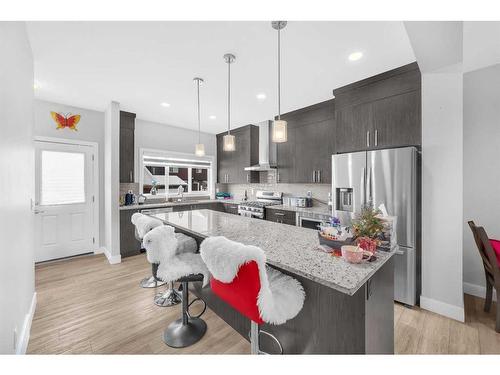 217 Walcrest Way Se, Calgary, AB - Indoor Photo Showing Kitchen With Upgraded Kitchen