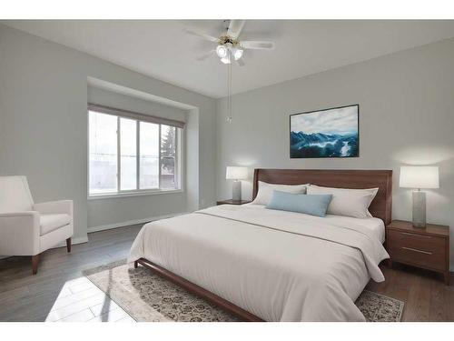 301-4507 45 Street Sw, Calgary, AB - Indoor Photo Showing Bedroom