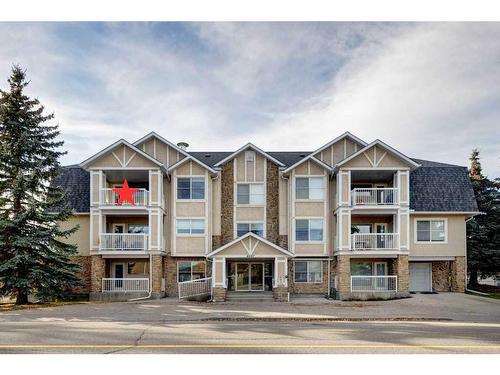 301-4507 45 Street Sw, Calgary, AB - Outdoor With Balcony With Facade