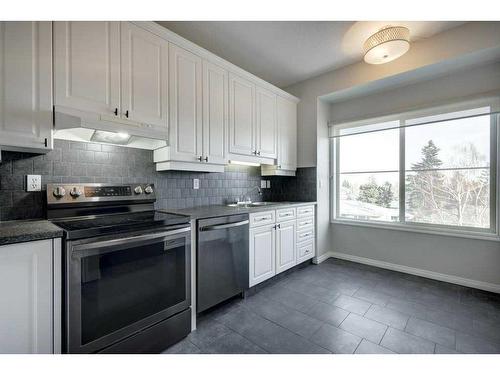 301-4507 45 Street Sw, Calgary, AB - Indoor Photo Showing Kitchen With Stainless Steel Kitchen