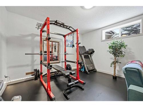 44 Sage Hill Point Nw, Calgary, AB - Indoor Photo Showing Gym Room