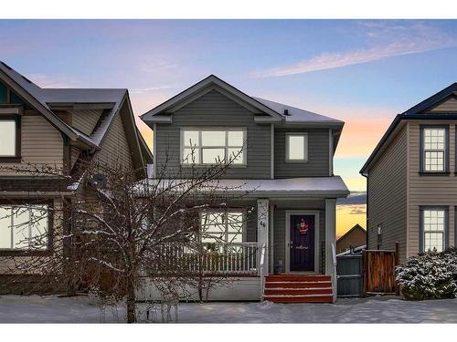 46 Copperfield Terrace Se, Calgary, AB - Outdoor With Deck Patio Veranda With Facade