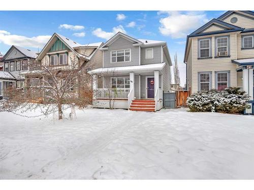 46 Copperfield Terrace Se, Calgary, AB - Outdoor With Deck Patio Veranda With Facade