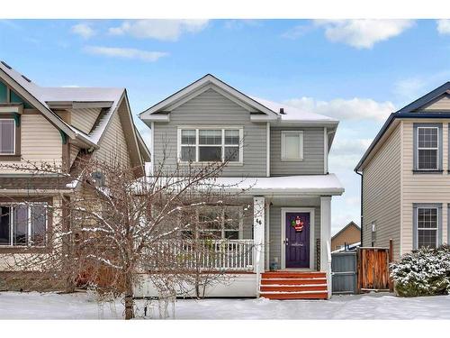 46 Copperfield Terrace Se, Calgary, AB - Outdoor With Deck Patio Veranda With Facade