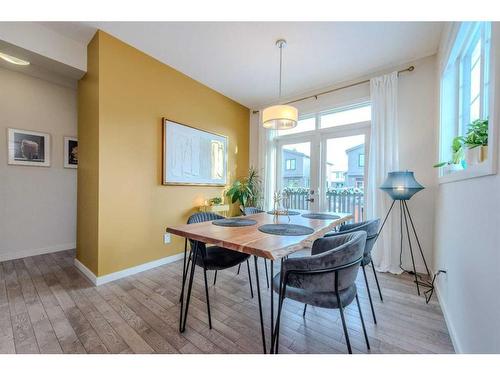 373 Walden Drive Se, Calgary, AB - Indoor Photo Showing Dining Room