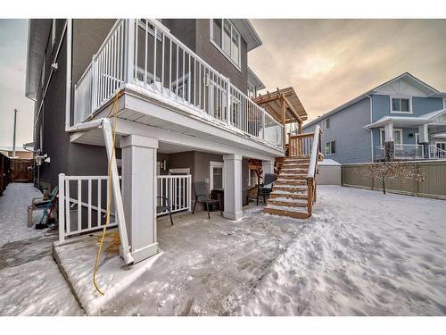 144 Baysprings Court Sw, Airdrie, AB - Outdoor With Deck Patio Veranda