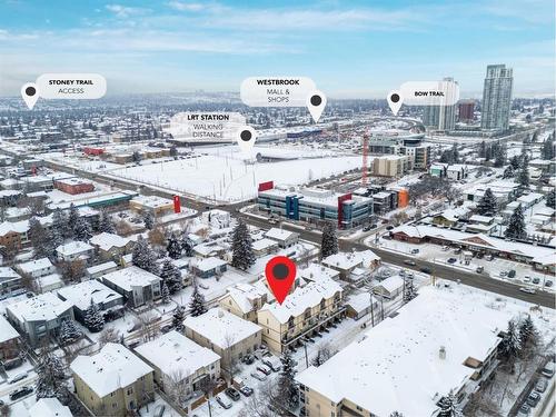 4-1918 32 Street Sw, Calgary, AB - Outdoor With View