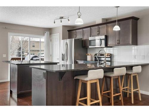 332 Whitecap Way, Chestermere, AB - Indoor Photo Showing Kitchen With Stainless Steel Kitchen With Upgraded Kitchen