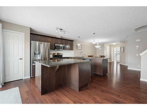 332 Whitecap Way, Chestermere, AB - Indoor Photo Showing Kitchen With Stainless Steel Kitchen With Upgraded Kitchen