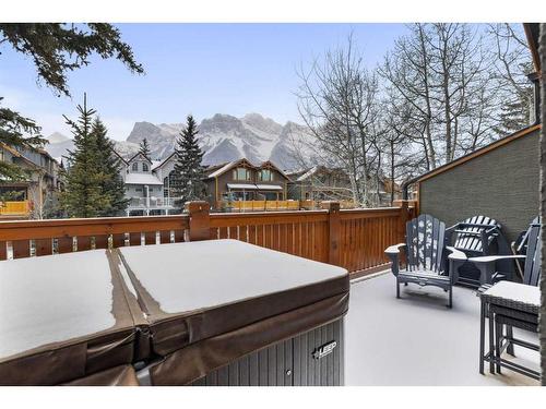 3-806 4Th Street, Canmore, AB - Outdoor With Deck Patio Veranda