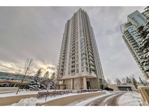 605-77 Spruce Place Sw, Calgary, AB - Outdoor With Facade