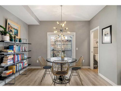 3-1930 26A Street Sw, Calgary, AB - Indoor Photo Showing Dining Room