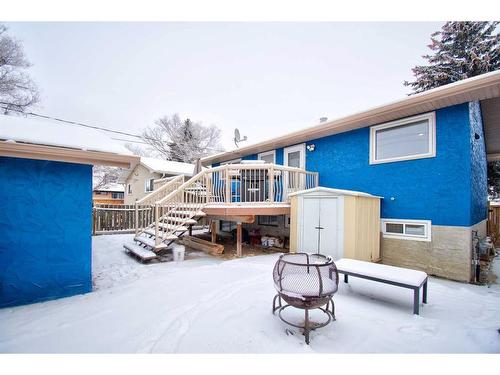 3227 41 Street Se, Calgary, AB - Outdoor With Deck Patio Veranda With Exterior