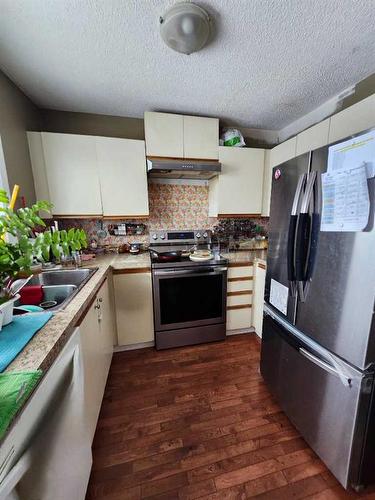 96 Martindale Boulevard Ne, Calgary, AB - Indoor Photo Showing Kitchen With Double Sink