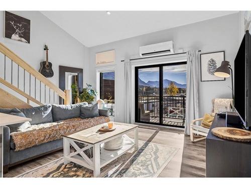 219B-1 Industrial Place, Canmore, AB - Indoor Photo Showing Living Room