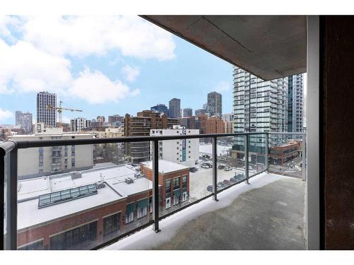 708-188 15 Avenue Sw, Calgary, AB - Outdoor With Balcony With View