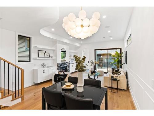 1922 8 Avenue Se, Calgary, AB - Indoor Photo Showing Dining Room