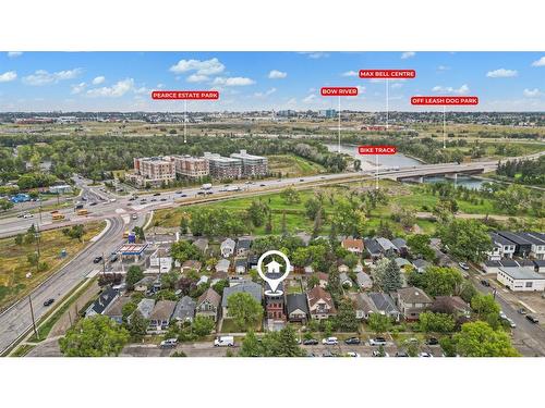 1922 8 Avenue Se, Calgary, AB - Outdoor With View